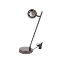 Lampka biurkowa nocna V-TAC 6W LED 45cm czarna VT-7506 3000K 500lm