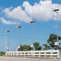 Naświetlacz oprawa uliczna LED solarna V-TAC BRIDGELUX CHIP IP65 pilot LiFePO4 panel 60W VT-15200ST 4000K 3000lm