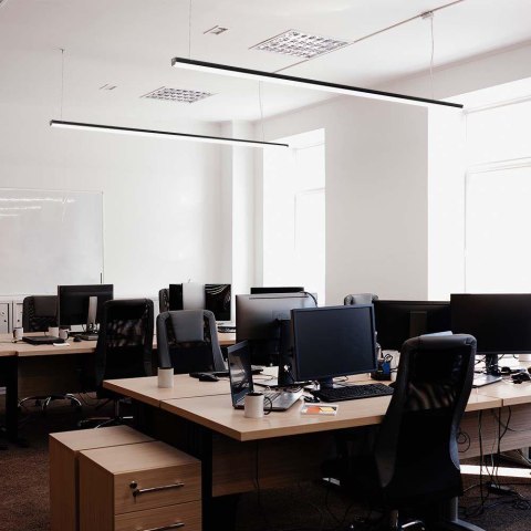 Oprawa V-TAC 40W liniowa linear light do łączenia czarna VT-4140 4000K 4300lm 3 lata gwarancji