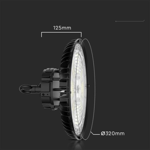 Oprawa V-TAC LED high bay LIFUD driver 0-10V 160Lm/W 120W/150W/200W VT-90202 3000K+4000K+5000K 27000lm 5 lat gwarancji