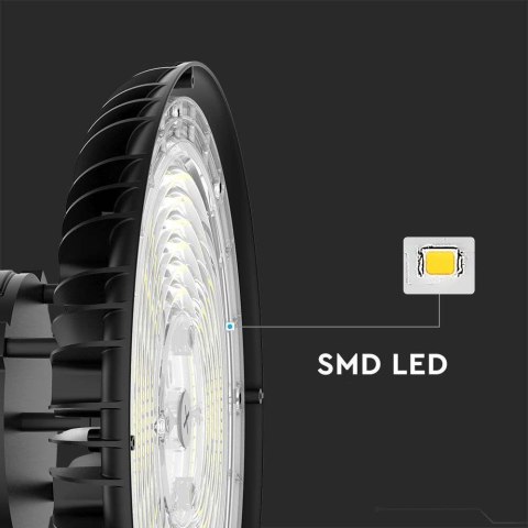 Oprawa V-TAC LED high bay LIFUD driver 0-10V 160Lm/W 120W/150W/200W VT-90202 3000K+4000K+5000K 27000lm 5 lat gwarancji