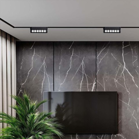 Oprawa projektor szynosystem magnetyczny 48V V-TAC 5W LED 34st VT-4205 3000K 600lm 3 lata gwarancji