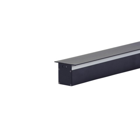 Oprawa ścienna elewacyjna LED linia V-TAC 16W IP65 antracyt 100cm VT-1176 4000K 2250lm