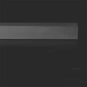Oprawa ścienna elewacyjna LED linia V-TAC 16W IP65 antracyt 100cm VT-1176 4000K 2250lm