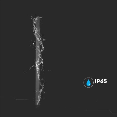 Oprawa ścienna elewacyjna LED linia V-TAC 23W IP65 antracyt 140cm VT-1178 4000K 3150lm