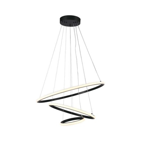 Oprawa zwieszana V-TAC 32W LED czarna VT-7816 3000K 3880lm