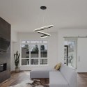 Oprawa zwieszana V-TAC 32W LED czarna VT-7816 3000K 3880lm