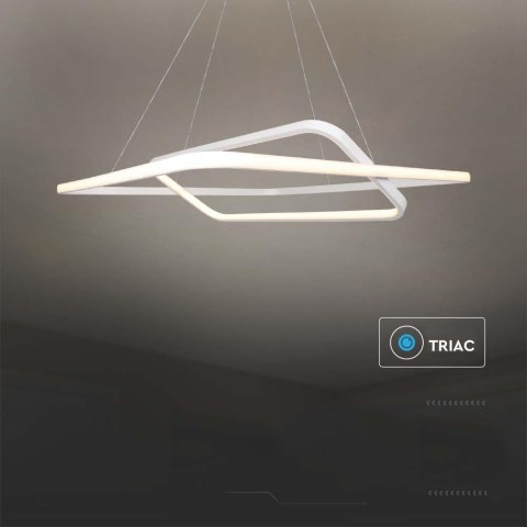 Oprawa zwieszana V-TAC 48W LED ściemnialna biała VT-7909 4000K 5150lm