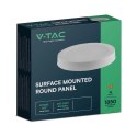 Panel LED V-TAC natynkowy premium downlight 18W okrągły fi215 VT-60018 3000K 1850lm