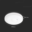 Czujnik ruchu 360st V-TAC mikrofalowy natynkowy sufitowy slim 24mm 2000W biały VT-81001 5 lat gwarancji