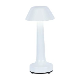 Lampka biurkowa nocna V-TAC 2W LED 23cm ładowanie USB CCT ściemnianie biała VT-7566 3000K-6000K 40lm