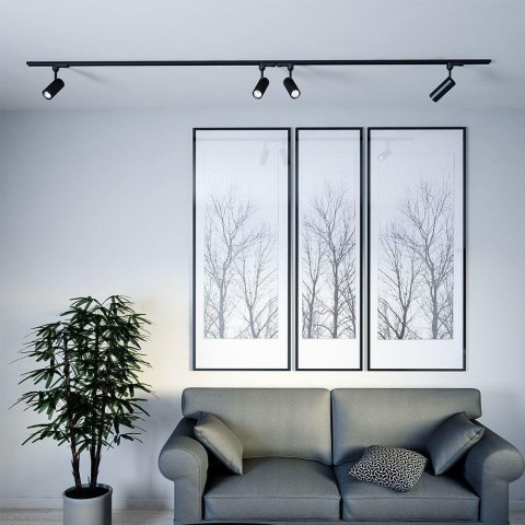 Oprawa 20W LED V-TAC szynosystem 3F SAMSUNG CHIP CRI90+czarna VT-420-B 5000K 1600lm 5 lat gwarancji