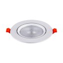 Oprawa V-TAC LED downlight SAMSUNG CHIP 30W ruchoma VT-2-30 3000K 2400lm 5 lat gwarancji