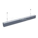 Oprawa V-TAC LED linear SAMSUNG CHIP 60W góra dół do łączenia zwieszana srebrna 120cm VT-7-60-S 4000K 6000lm 5 lat gwarancji