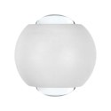 Oprawa ścienna góra dół V-TAC 2W LED IP54 biała VT-2502 3000K 200lm