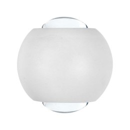 Oprawa ścienna góra dół V-TAC 2W LED IP54 biała VT-2502 3000K 200lm