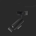 Oprawa szynosystem 3F V-TAC 15W LED SAMSUNG CHIP CRI90+czarna VT-415 4000K 1500lm 5 lat gwarancji