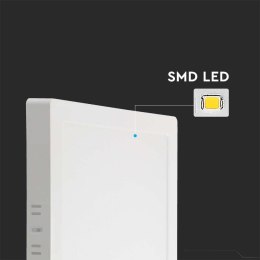 Panel LED V-TAC natynkowy premium downlight 24W kwadrat 300x300 VT-60024 4000K 2640lm