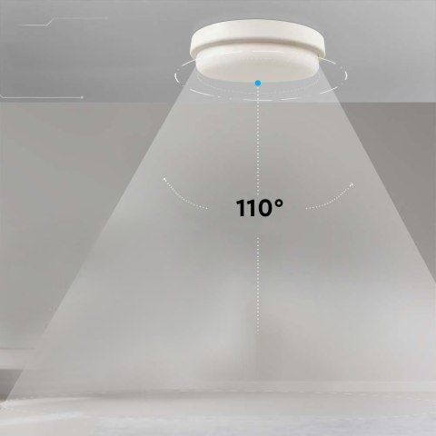 Plafon V-TAC 18W LED okrągły 195x38mm IP54 VT-8096 3000K 1820lm