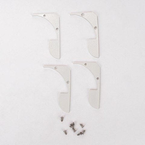 Profil aluminiowy anodowany przysufitowy V-TAC 2mb klosz mleczny VT-8208