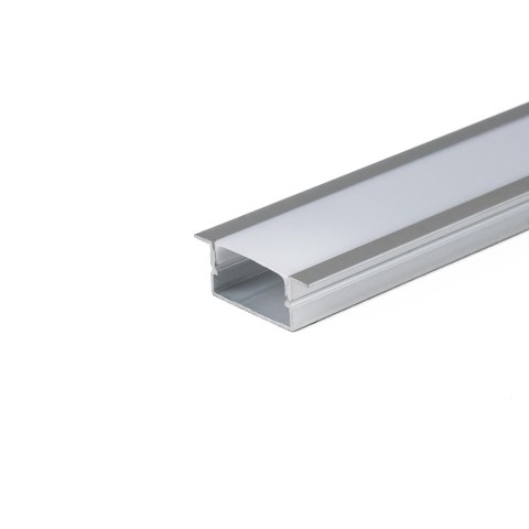 Profil aluminiowy anodowany wpuszczany na dwie taśmy V-TAC 2mb klosz mleczny VT-8203