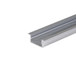 Profil aluminiowy anodowany wpuszczany na dwie taśmy V-TAC 2mb klosz mleczny VT-8203