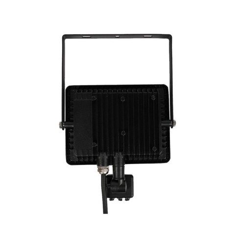 Projektor LED V-TAC 30W SAMSUNG CHIP czujnik ruchu funkcja cut-OFF czarny VT-30-S-B 3000K 2400lm 5 lat gwarancji