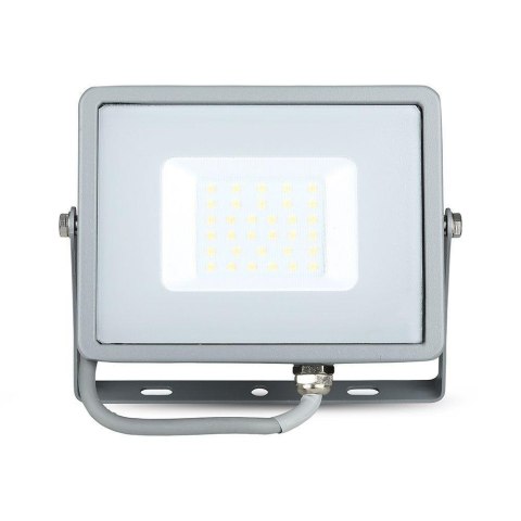 Projektor LED V-TAC 30W SAMSUNG CHIP szary VT-30-G 3000K 2400lm 5 lat gwarancji