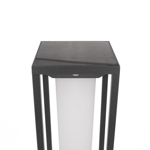 Słupek ogrodowy solarny V-TAC 4W LED SAMSUNG CHIP szary 2-funkcje IP65 VT-66 3000K 280lm 3 lata gwarancji