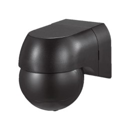Czujnik ruchu ścienny 180st ruchoma główka czarny full black V-TAC VT-8028