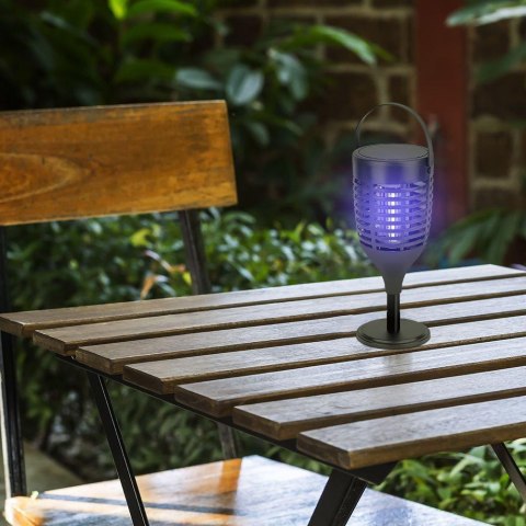 Lampa hybrydowa solarna owadobójcza V-TAC 3w1 1000V ładowanie USB-C VT-3215