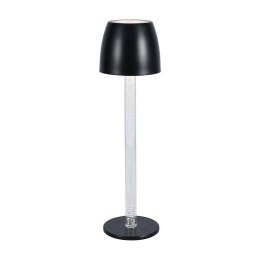Lampka biurkowa nocna V-TAC 3W LED 37cm ładowanie ściemnianie czarna VT-7576 3000K 310lm