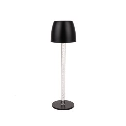 Lampka biurkowa nocna V-TAC 3W LED 37cm ładowanie ściemnianie czarna VT-7576 3000K 310lm