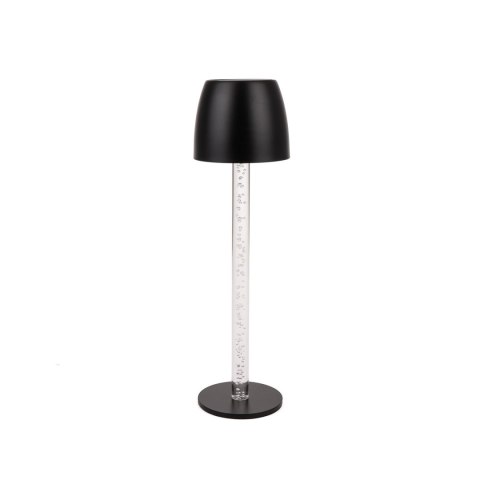 Lampka biurkowa nocna V-TAC 3W LED 37cm ładowanie ściemnianie czarna VT-7576 3000K 310lm