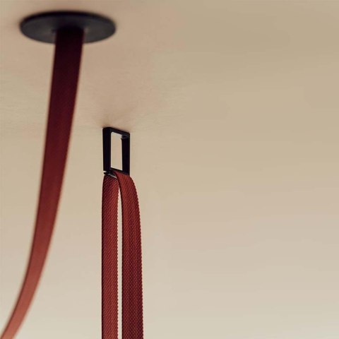 Mocowanie wieszak 41x38mm szynosystem taśmowy 48V V-TAC czarne 3 lata gwarancji