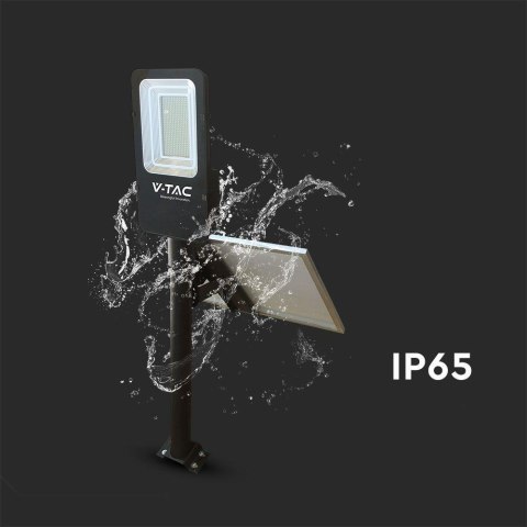 Naświetlacz oprawa uliczna solarna hybrydowa V-TAC 50W LED VT-ST201 4000K 4000lm