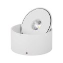 Oprawa natynkowa downlight V-TAC 28W uchylna CRI90 CCT biała VT-2833 3000K-4000K-6400K 2500lm