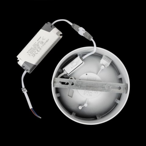 Oprawa natynkowa downlight V-TAC 28W uchylna CRI90 CCT biała VT-2833 3000K-4000K-6400K 2500lm