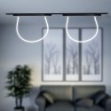 Oprawa szynosystem magnetyczny 48V V-TAC 23W LED CCT 30st smart 200cm WI-FI tracklight czarna VT-42024 2700K-6400K 2810lm 3 lata
