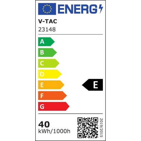 Panel LED V-TAC 40W 1200x300 LED backlight 30mm 120Lm/W VT-61140 6500K 4800lm