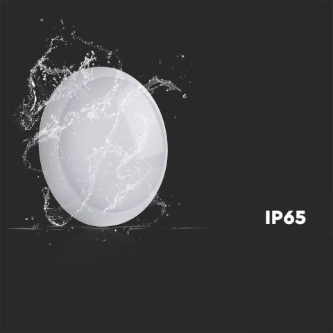 Plafon LED V-TAC czujnik/CCT 8W/16W/20W SAMSUNG CHIP IP65 IK08 VT-8613 3000K-4000K-6400K 2600lm 5 lat gwarancji