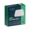 Plafon V-TAC 24W LED kwadrat 29x29cm natynkowy IP44 biały VT-8624 3000K 2500lm