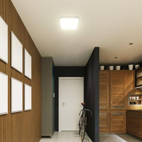 Plafon V-TAC 48W LED SAMSUNG CHIP kwadrat 42x42cm natynkowy IP44 biały VT-8630 4000K 5160lm 5 lat gwarancji