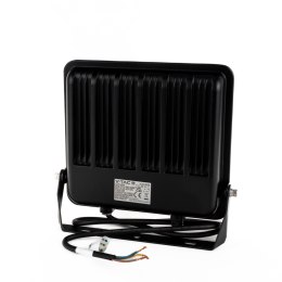 Projektor LED V-TAC 100W 100Lm/W przewód 1mb SAMSUNG CHIP czarny VT-44104 6500K 8700lm 5 lat gwarancji