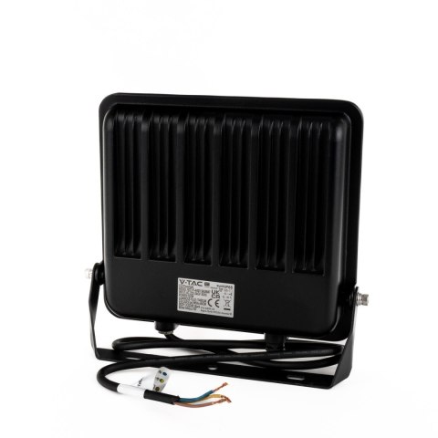 Projektor LED V-TAC 100W 100Lm/W przewód 1mb SAMSUNG CHIP czarny VT-44104 6500K 8700lm 5 lat gwarancji