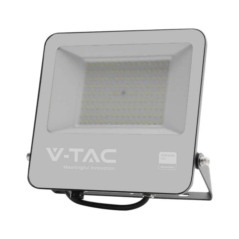Projektor LED V-TAC 100W 100Lm/W przewód 1mb SAMSUNG CHIP czarny VT-44104 6500K 8700lm 5 lat gwarancji