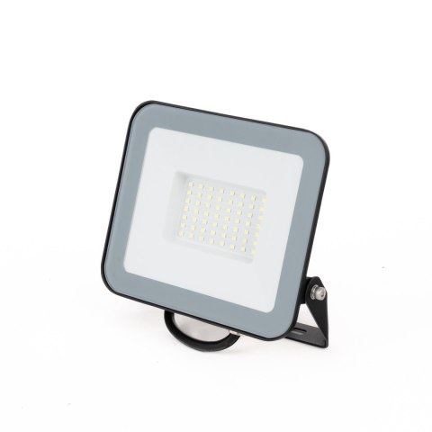 Projektor LED V-TAC 50W 100Lm/W przewód 1mb SAMSUNG CHIP czarny VT-44055 6500K 4270lm 5 lat gwarancji