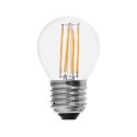 Żarówka LED filament V-TAC 4W kulka G45 E27 3xKlik ściemnialna VT-2704 3000K 400lm