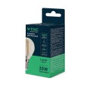 Żarówka LED filament V-TAC 4W kulka P45 E14 3xKlik ściemnialna VT-2604 3000K 400lm