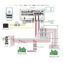 Falownik inwerter V-TAC Deye 12KW hybrydowy trójfazowy niskonapięciowy czarny SUN-12K-SG04LP3-EU 10 lat gwarancji